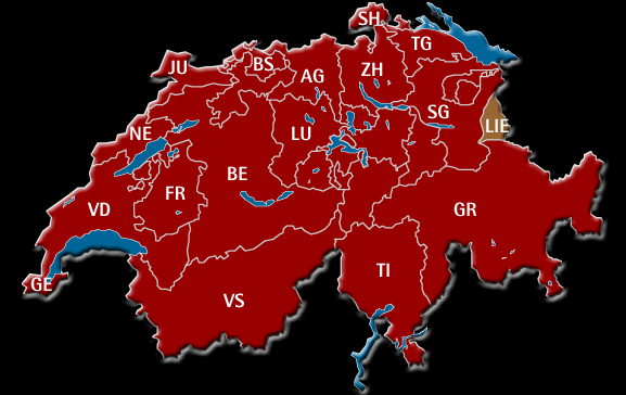 swiss map