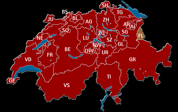 swiss map